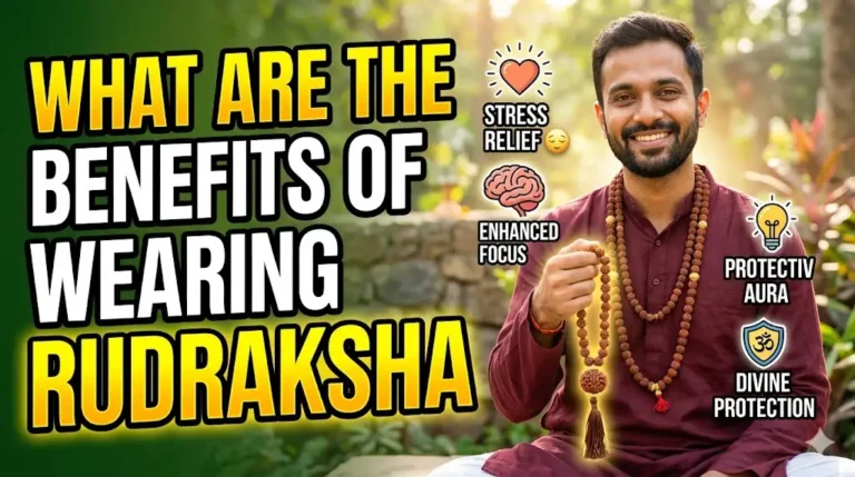 What are the benefits of wearing Rudraksha