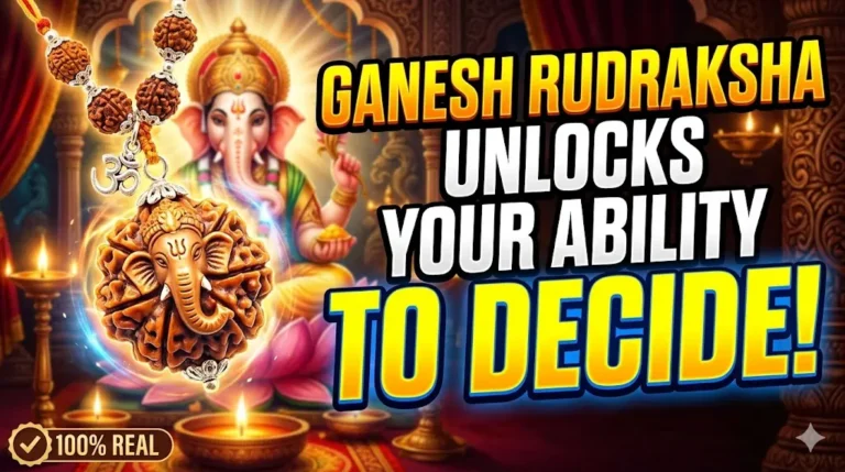 Ganesh Rudraksha unlock your ability to decide