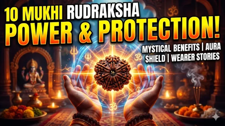 benefits of wearing 10 mukhi rudraksha