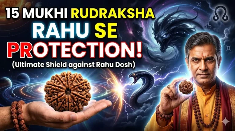 15 Mukhi Rudraksha Rahu Se Protection