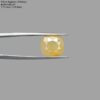 7.55 Carats Yellow Sapphire