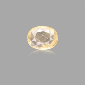 3.89 Carats Yellow Sapphire