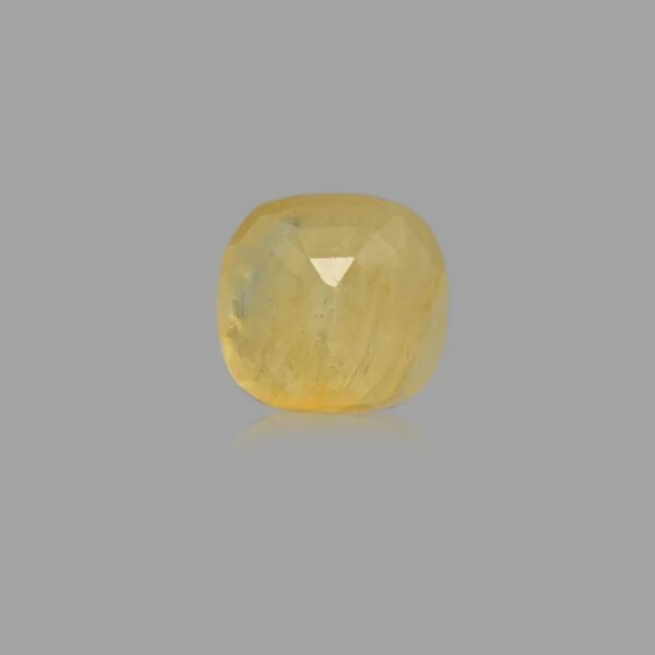 7.55 Carats Yellow Sapphire