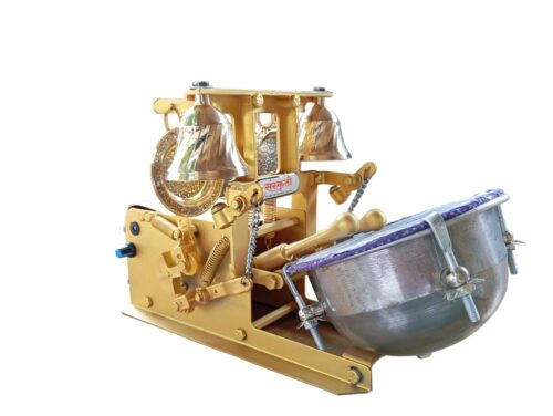 Mini Arti Machine Nagara with 2 Brass Bells