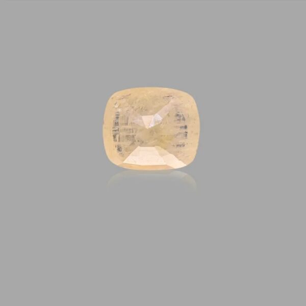 5.62 Carats Yellow Sapphire