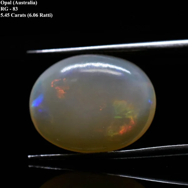 5.45 Carats Natural Australian Opal (6.05 Ratti)