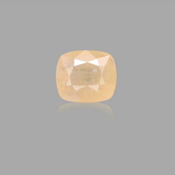 5.62 Carats Yellow Sapphire
