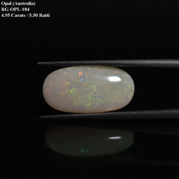 4.95 Carats Natural Australian Opal (5.5 Ratti)