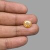 6.49 Carats Yellow Sapphire