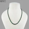 Genuine Emerald Beads Mala Necklace