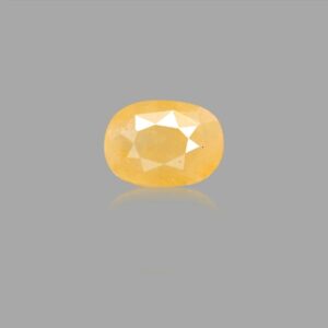 4.76 Carats Yellow Sapphire