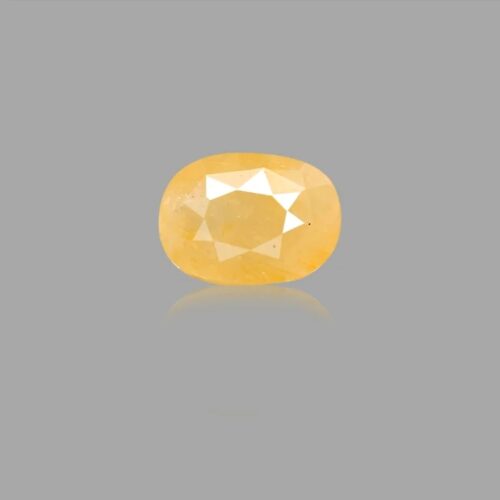 4.76 Carats Yellow Sapphire