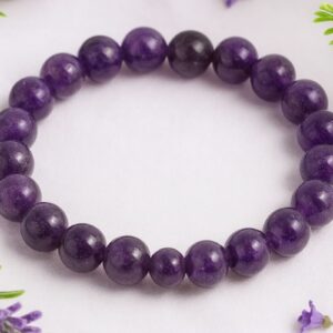 Natural Amethyst Bracelet for men and women