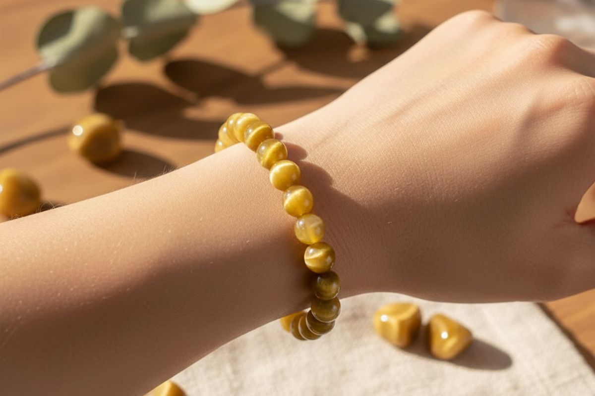 Cats Eye Bracelet 8mm