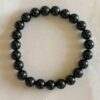 Black Tourmaline Beads Bracelet for Men & Women