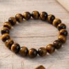 Natural Tiger Eye Bracelet for Men & Women