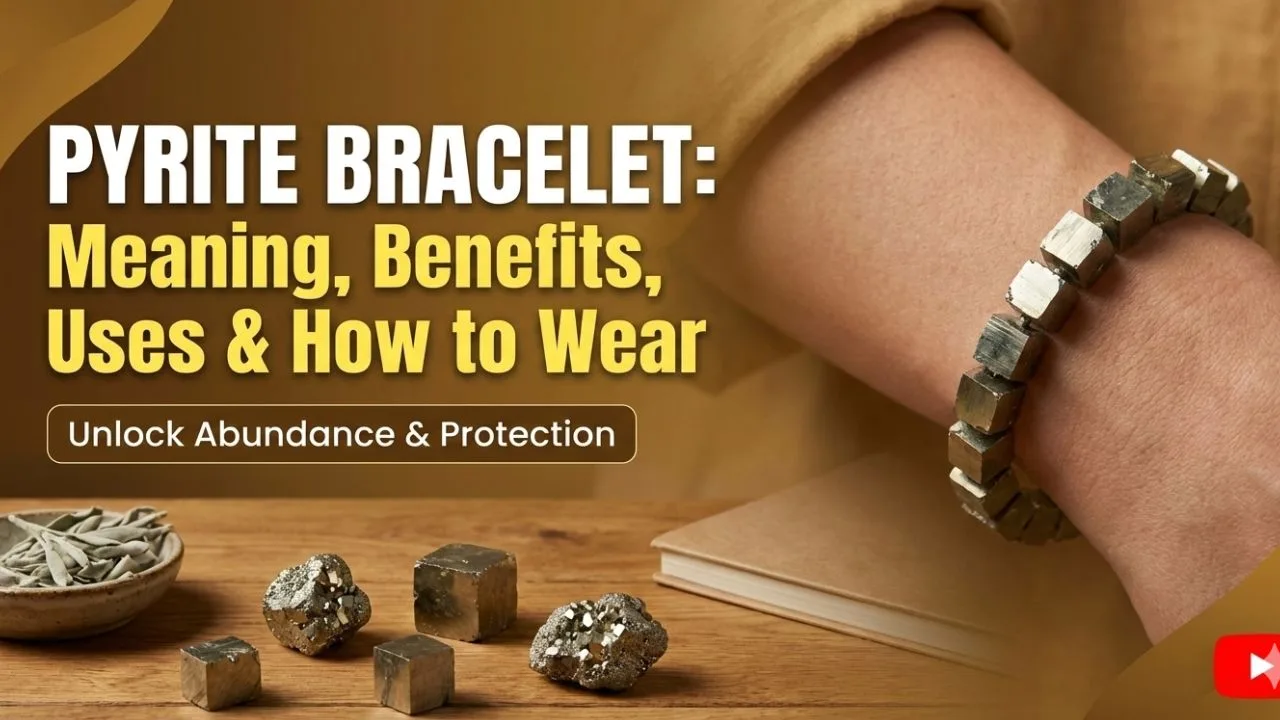 Pyrite Bracelet को पहनने के फायदे