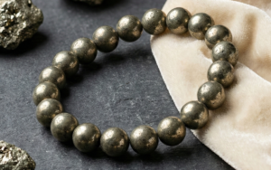 Pyrite money megnate bracelet
