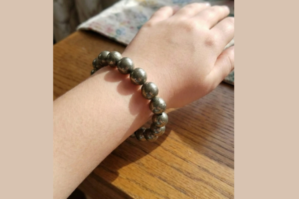 Pyrite Money Magnet Bracelet