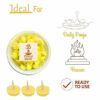 Cow Ghee Diya for Puja, 30 min Burning Time