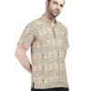 51M2YEjfvL._SY606_.jpg Om Printed Straight Kurta T-Shirt for Men