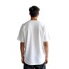 Men's Om Namah Shivay Texture Print Half Sleeves Regular White T-Shirt