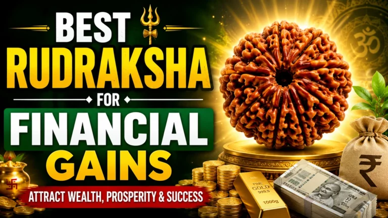 best rudraksha for financial gains