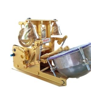 61FWmpu7IL._SL1280_.jpg Mini Arti Machine Nagara with 2 Brass Bells