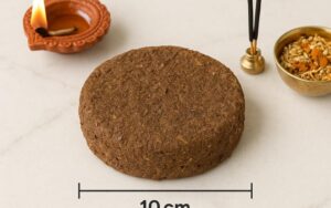100% Natural Holy Cow Dung for Hawan, Pujan