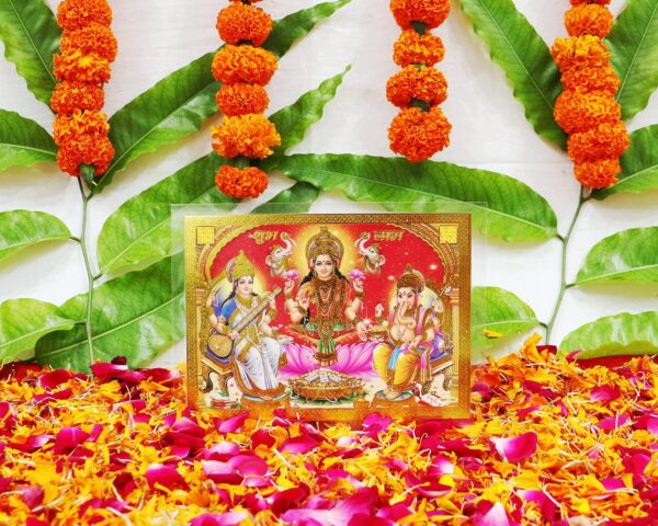Lakshmi Pujan Puja Kit with Puja Vidhi and 35+ Items