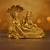 Brass Lakshmi Vishnu Idol