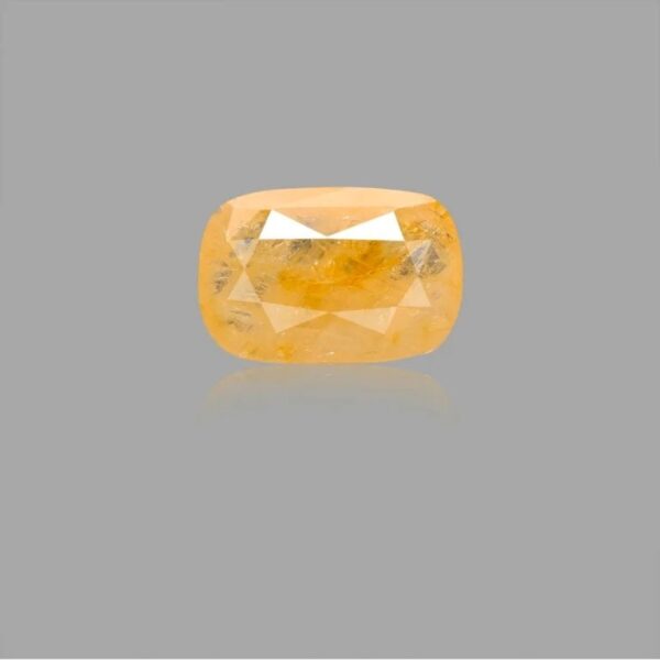 5.81 Carats Yellow Sapphire