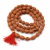 Natural 2 Mukhi Rudraksha Mala (108 Beads)