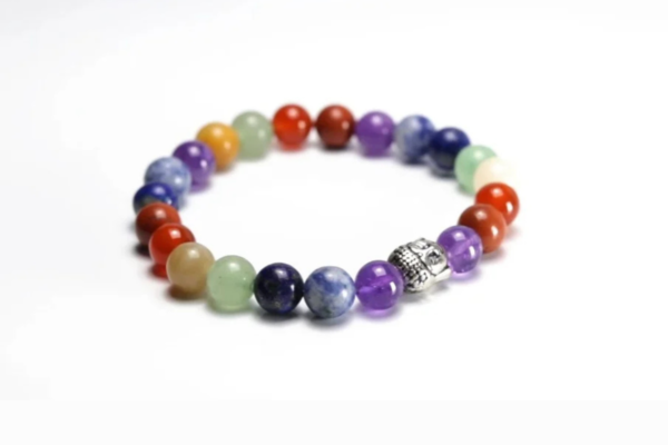7 Chakra Healing Bracelet for Positivity, Protection & Alignment