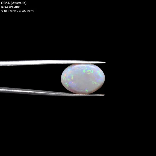 5.81 Carats Natural Australian Opal (6.46 Ratti)