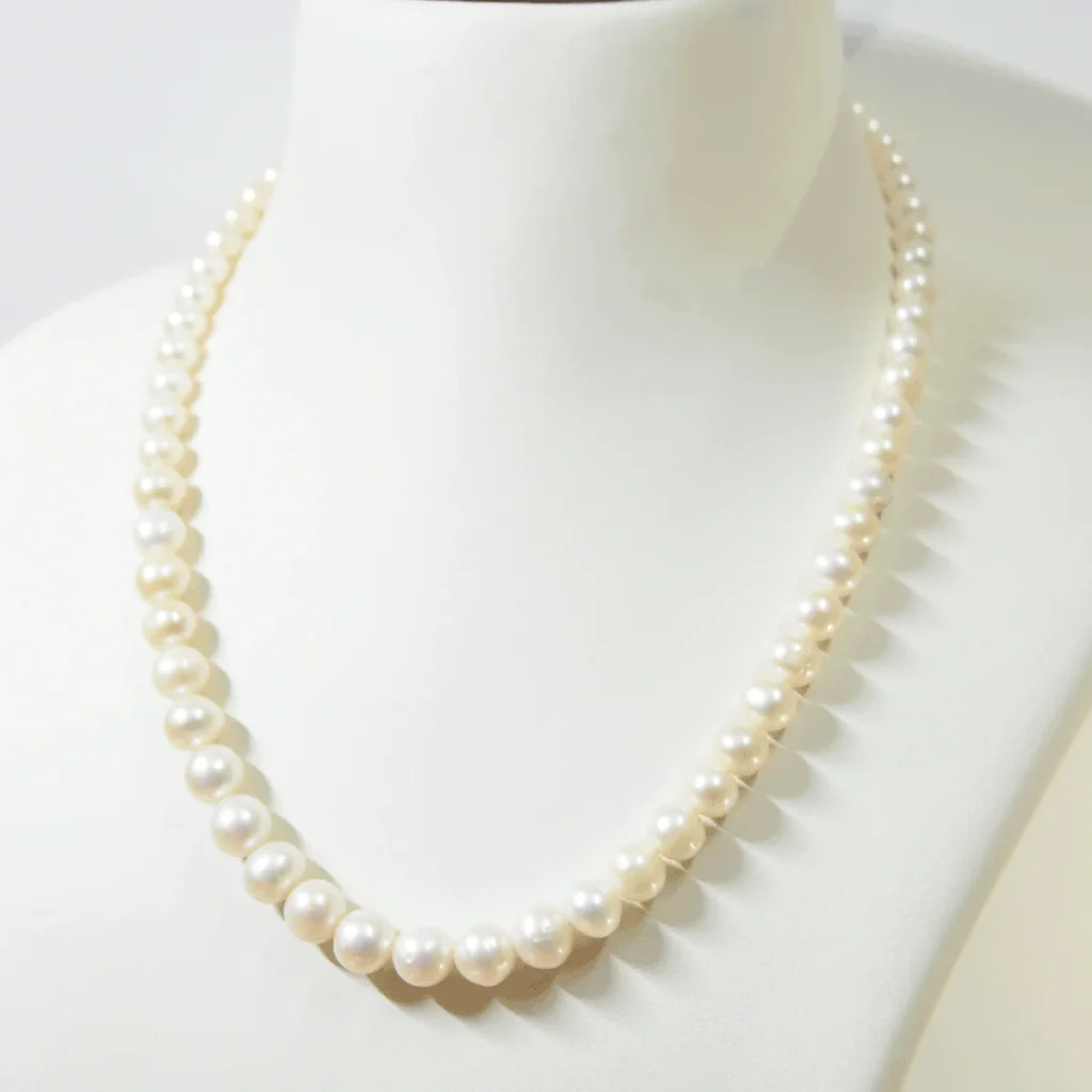 Authentic Pearl Mala Necklace – Original Moti with Lab Certificate