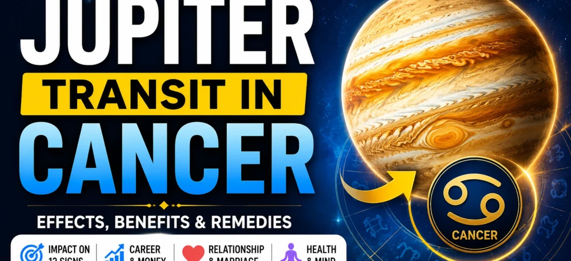 Jupiter transit in cancer