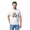 180 GSM Cotton Graphic T-Shirt, Round Neck, Regular Fit