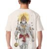 Hanuman god of Strength Graphic Oversized Cotton T Shirt for Men and Women