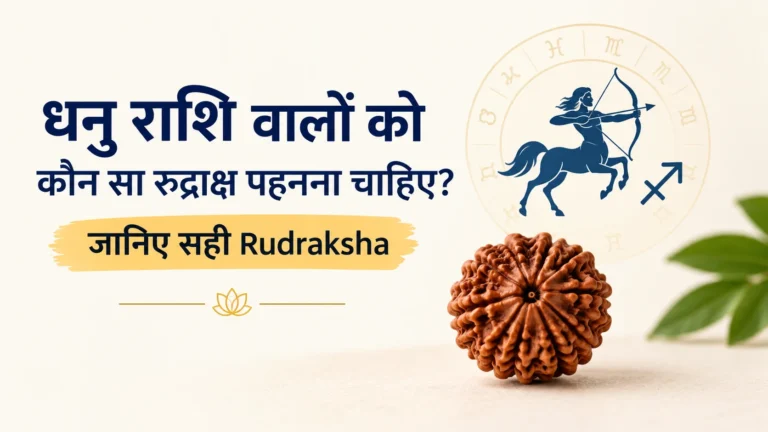 धनु राशि वालों को कौन सा रुद्राक्ष पहनना चाहिए