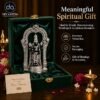 Silver Plated Tirupati Balaji Idol 4.7 Inch