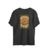 Unisex Vintage Psychedelic Lotus T-Shirt – “Conscious Energy” Mindful Streetwear Graphic Tee - Mockup