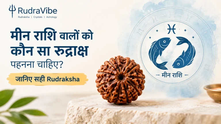 Meen Rashi Rudraksha – मीन राशि वालों के लिए कौन सा रुद्राक्ष