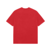 Red - Flat back back Inner Peace Om Printed T-Shirt – Spiritual Graphic Tee | Unisex Casual Wear | Coral Red