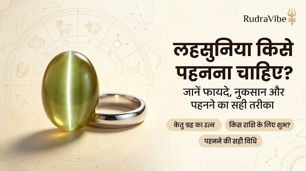लहसुनिया किसे पहनना चाहिए और लहसुनिया रत्न के फायदे